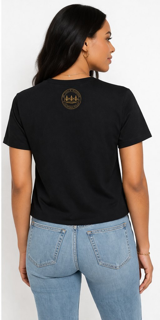 She Prays Then Executes tee – back