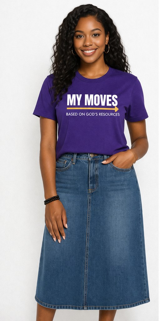 My Moves tee – front